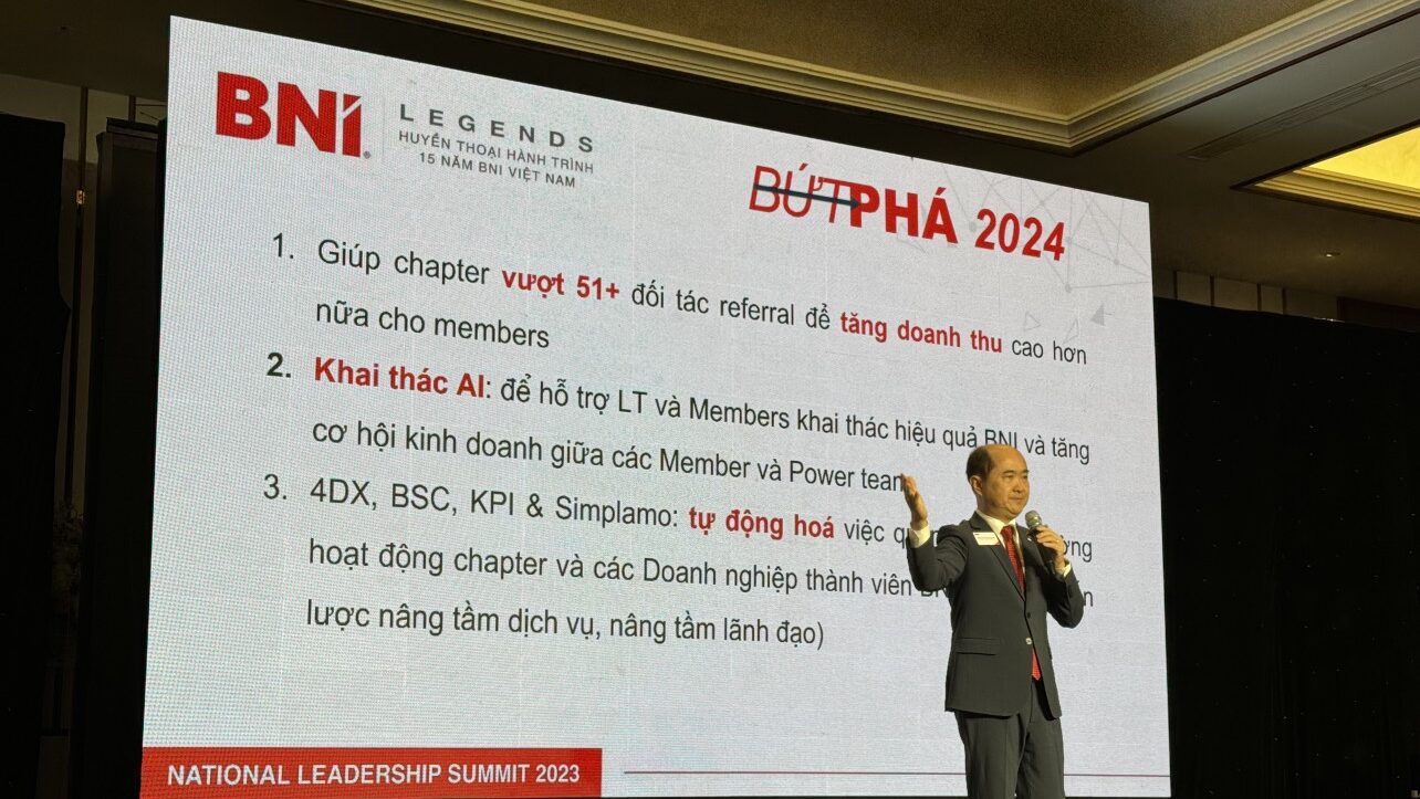 Three Breakthrough Goals for BNI Vietnam in 2024